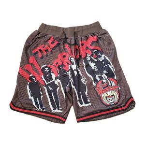 Headgear Classics The Warriors Size Medium Mens Brown Satin Mesh Shorts Movie